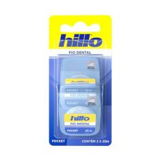 Fio Dental Hillo Pockete com 2 Unidades de 25m cada