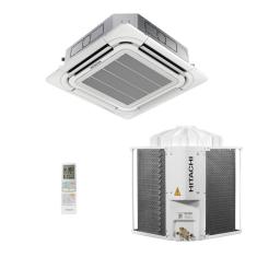 Ar-Condicionado Split Cassete 4 Vias Hitachi Air Core 500 48.000 BTUs Só Frio 380V Trifásico