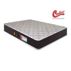 Colchão King Castor Sleep Max D45 193x203x25 Marrom, King, Marrom