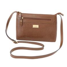 Bolsa De Couro Legítimo Feminina Transversal Mariart 2193, Azul, M, Co