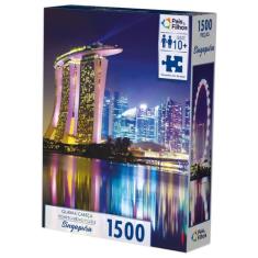 Quebra-Cabeça 1500 peças Singapura - Pais e Filhos, puzzle