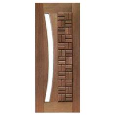 Porta de Madeira Maciça Clássica Para Vidro Em Arco Casmavi de Cedro A