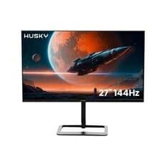 Monitor Gamer Husky Avalanche 27", Wide, 144Hz, Full HD, 1ms, IPS, DisplayPort e HDMI, Adaptive Sync, Som Integrado, Preto - HGMT004