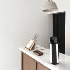 Garrafa Térmica Pressão Verona 1,8 L Inox - Unitermi