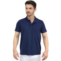 Camisa Masculina Polo - DEMORGAN, Marinho, P