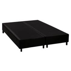 Cama Box Base Universal CRC material sintético Black 186x198x20 - A Co