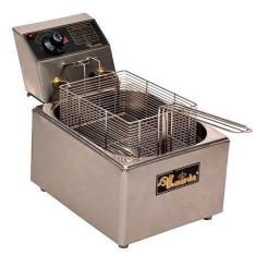 Fritador De Mesa 6 Litros 1 Cuba Monarcha Fre1cmt Elétrico, 110V