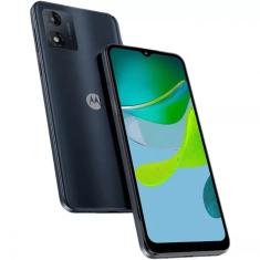 Smartphone Motorola Moto E13 32GB 4G Wi-Fi Tela 6,5" Dual Chip Octa-Core 2GB RAM Câmera 13MP + Selfie 5MP - Grafite