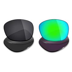 2 pares de lentes polarizadas de substituição da Mryok para óculos de sol Oakley Drop in – Opções
