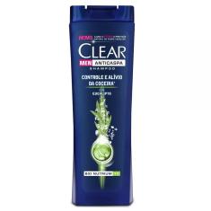 Shampoo Clear Men Anticaspa Controle E Alívio Da Coceira - 400Ml