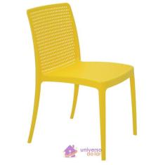 Cadeira Tramontina Isabelle Em Polipropileno E Fibra De Vidro Amarelo