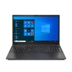 Notebook lenovo ThinkPad E15 i5-1235U 16GB 512GB SSD W11 Pro 15.6&quot; FHD 21E7000DBO Preto