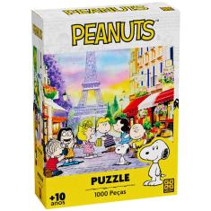 Quebra Cabeça Puzzle 1000 Peças Snoopy Peanuts Grow