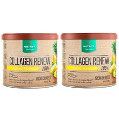 Kit 2 Collagen Renew Colágeno Hidrolisado Abacaxi Nutrify 300g