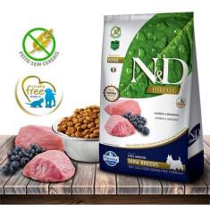 Ração Seca ND Prime Canine CordeiroBlue Adult Mini Breeds para Cães Ad