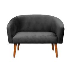 Namoradeira Stella Suede Preto