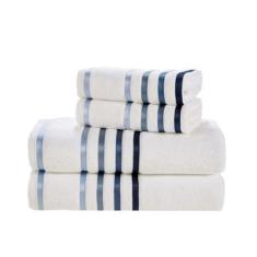 Kit Jogo De Toalhas Karsten 4 Peças Banhão e Rosto Lumina Fio Penteado