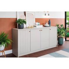 Buffet de Sala Jantar Lia c/ 4 Portas Off White - Cimol