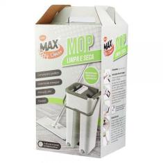 Mop Esfregão Balde Limpeza Plástico/Ferro 360 De Rotação - Clink