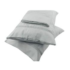 Jogo De Lençol Ponto Infinity Micropercal Solteiro 300 Fios - Eurotéxt