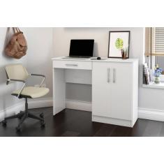 Mesa Computador Space Branco - Patrimar Móveis