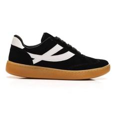 Tênis Via Marte Casual Feminino Flatform Preto