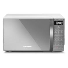 Microondas Panasonic Tecnologia Pega Fácil 21L Branco Espelhado - NN-S