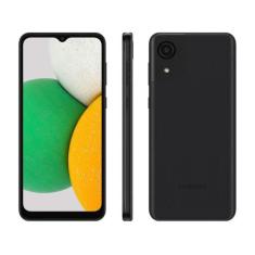 Smartphone Samsung Galaxy A03 Core 32GB Preto Octa-Core 2GB RAM 6,5 Câ