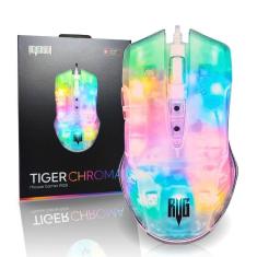 Mouse Gamer De Alta Performance Com Design Transparente E Rg
