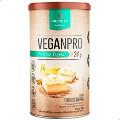 Vegan Pro Proteina Vegetal Isolada 450g Nutrify, Torta de Banana