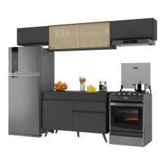 Armário De Cozinha Compacta 260cm Multimóveis V3698