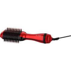 Escova Secadora Cadence Diva 1200W - 3 Níveis de Temperatura Vermelho 