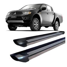 ESTRIBO L200 TRITON PERSONALIZADO PRETO BRILHANTE