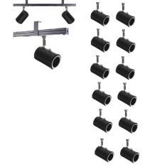 Kit 12 Spot Trilho Perfilado Eletro calha Par20 Bulbo OL8