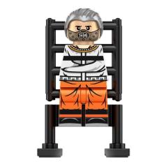 Boneco De Blocos De Montar Hannibal Lecter Silêncio Inocente