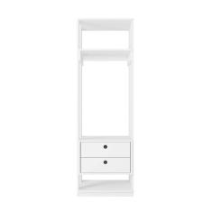 Roupeiro Madri Branco Com Gaveta