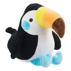 Pássaro Bico Colorido 26cm - Pelúcia