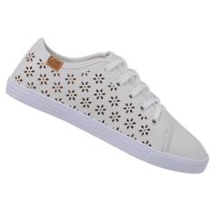 Tênis Casual Feminino Moda Sapatênis Confortável Sapato Leve Estiloso 