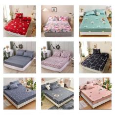 Jogo Lencol Estampados 3 peças microfibra cores Variadas Lindas cores 