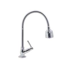 Torneira Gourmet Metal Inox Para Pia Cozinha Mesa / Bancada Luxo - Rei