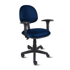 Cadeira executiva ômega em base giratória com braco regulável - revest