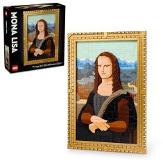 LEGO Art Mona Lisa; Conjunto de Construção de Pintura para Adultos 31213