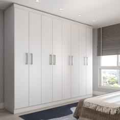 Guarda-roupa Casal Ela E Ele 8 Portas 8 Prateleiras Malbec Br