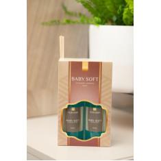 Kit Difusor de Aromas e Sabonete Perfumado Liquido Para Presentes - Mo