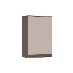 Armário Aéreo p/ Cozinha Connect c/ 1 Porta 40x67,5cm Duna/Cristal - Henn