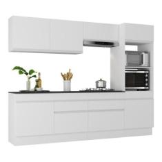 Armário De Cozinha Completa 5 Peças Com Rodapé Mp2180 Made Multimóveis