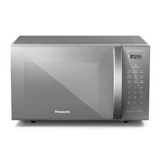 Micro-ondas de Bancada Panasonic ST55LMRU 27L 800W Dupla Refeição Antiaderente Prata 110V