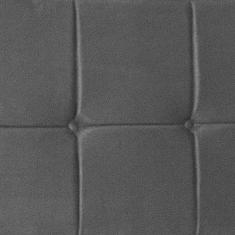 Cabeceira Casal 1,40m Lisboa Suede Cinza Dal Poz Estofados