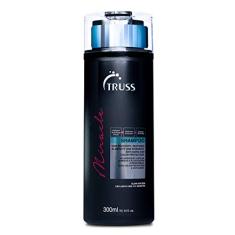Truss Professional Shampoo Miracle | Recuperação intensa da fibra capilar | Limpeza delicada | Maior retenção da umidade 300 ml