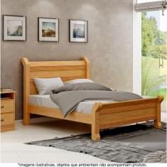 Cama Casal Em Madeira Maciça 1,60 Júlia Mel